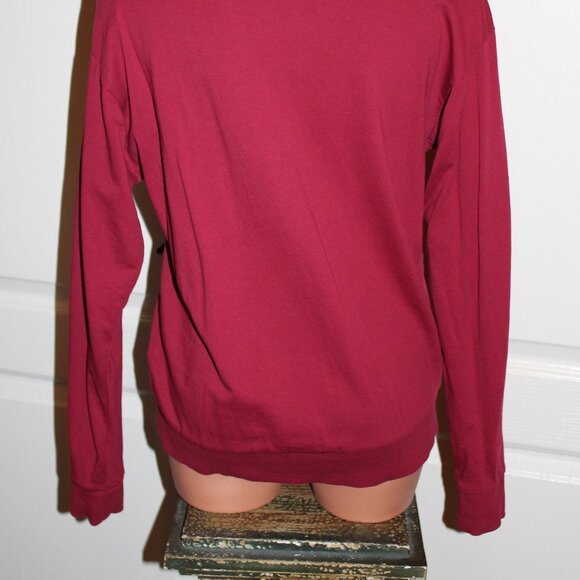 NWT! Fun H&M SIZE SMALL Red & Black Sugar Skull Casual Wear Weekend Top - Picture 7 of 7